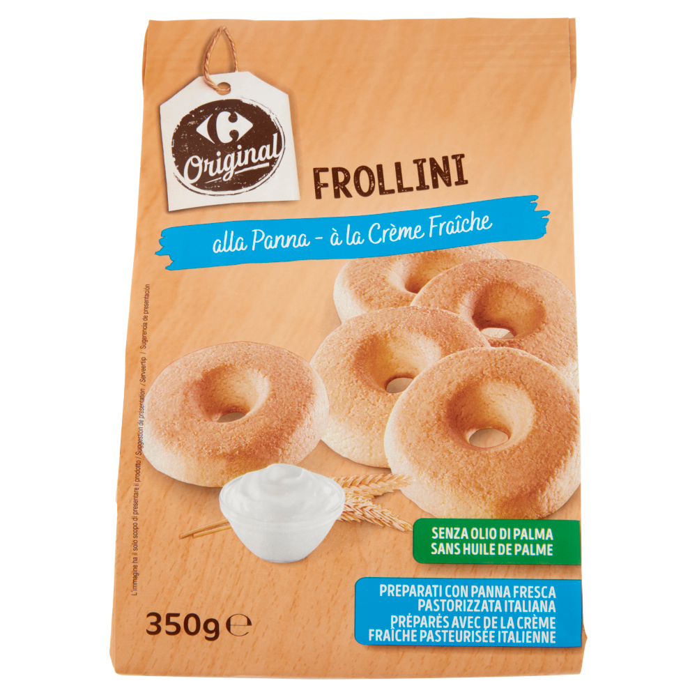 Carrefour Original Frollini alla Panna 350 g