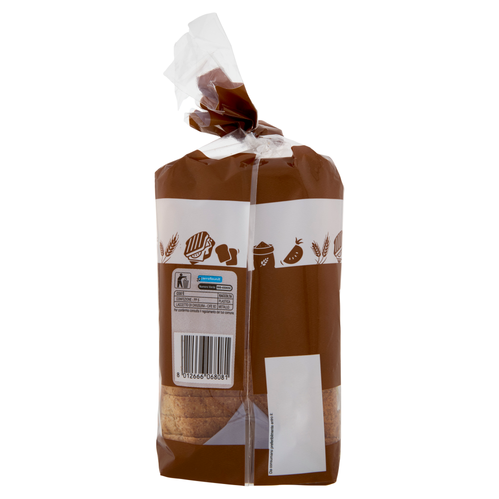 Carrefour Classic Pane Integrale per Sandwich 550 g