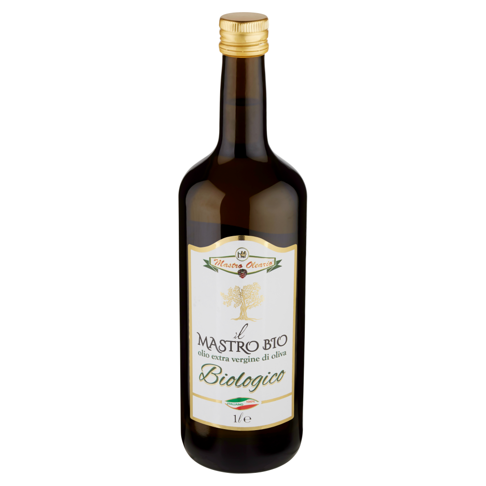 Mastro Oleario il Mastro Bio olio extra vergine di oliva Biologico 1 l