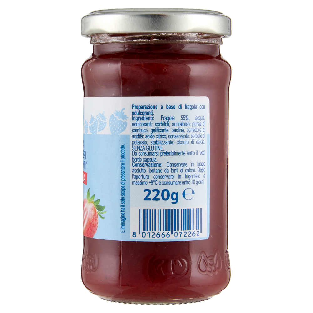 Carrefour Classic Senza Zuccheri Aggiunti* Fragola 220 g