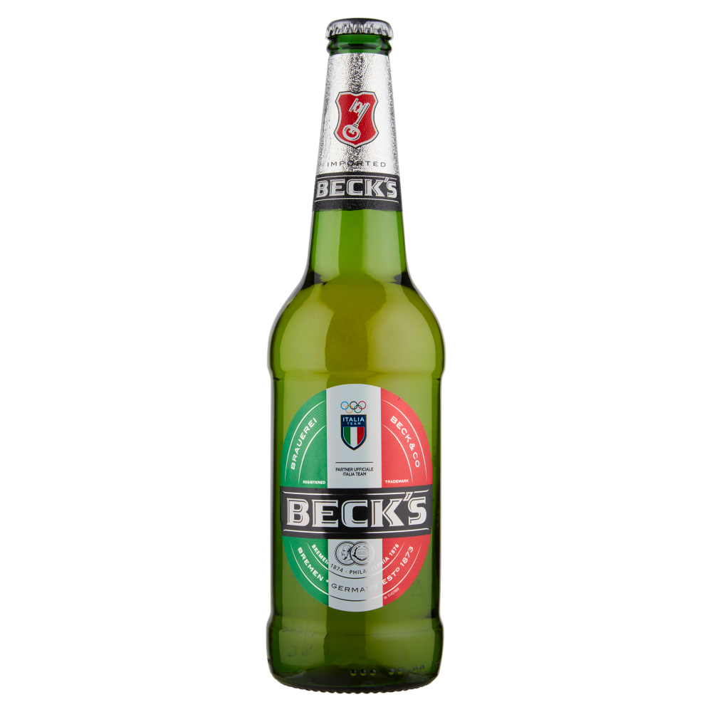 BECK'S - Birra pilsner tedesca Bottiglia - Pacco Olimpiadi 60 cl