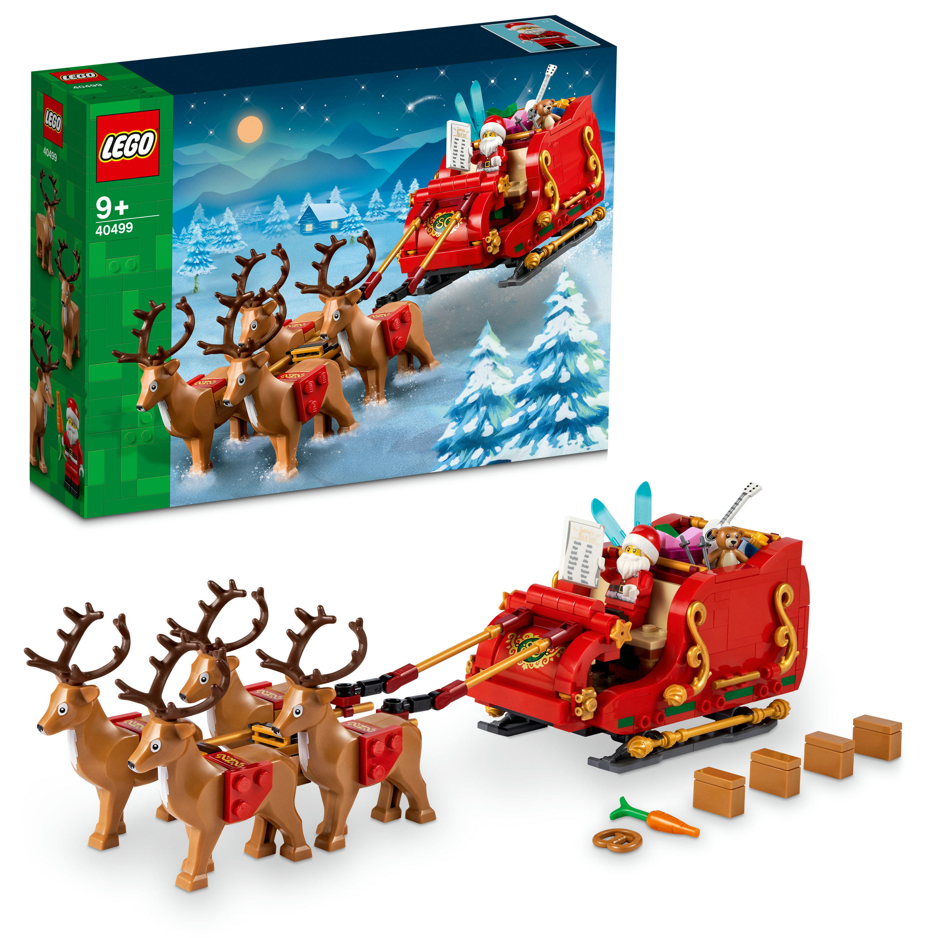 LEGO Iconic La slitta di babbo Natale