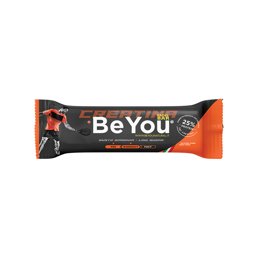 BeYou, PADEL BAR Creatina Gusto Gianduia 45 g