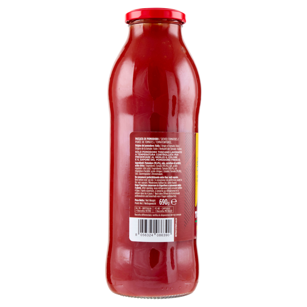 Le Stagioni d'Italia Passata 100% Pomodoro Toscano 690 g