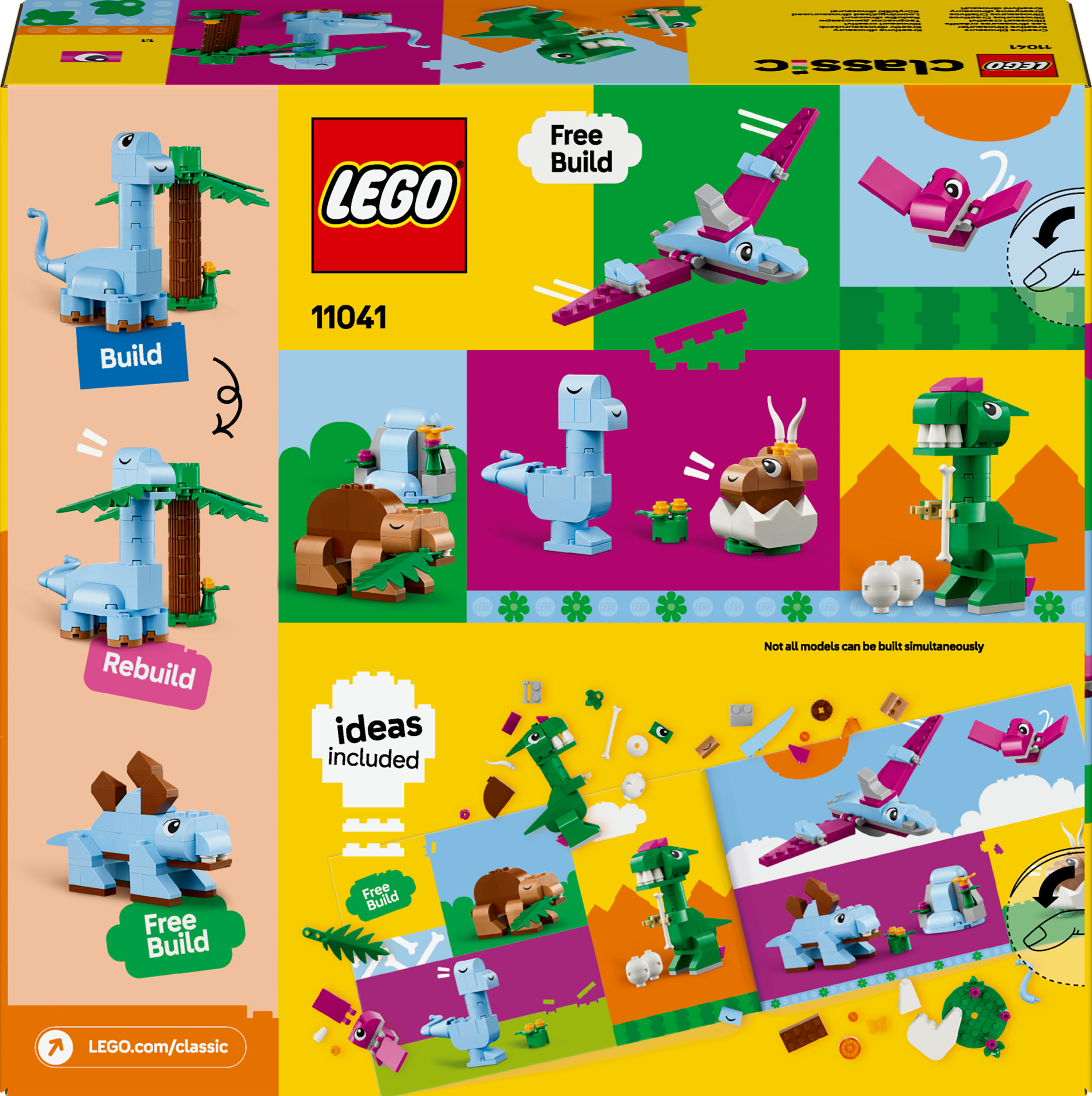 LEGO Classic Dinosauri creativi