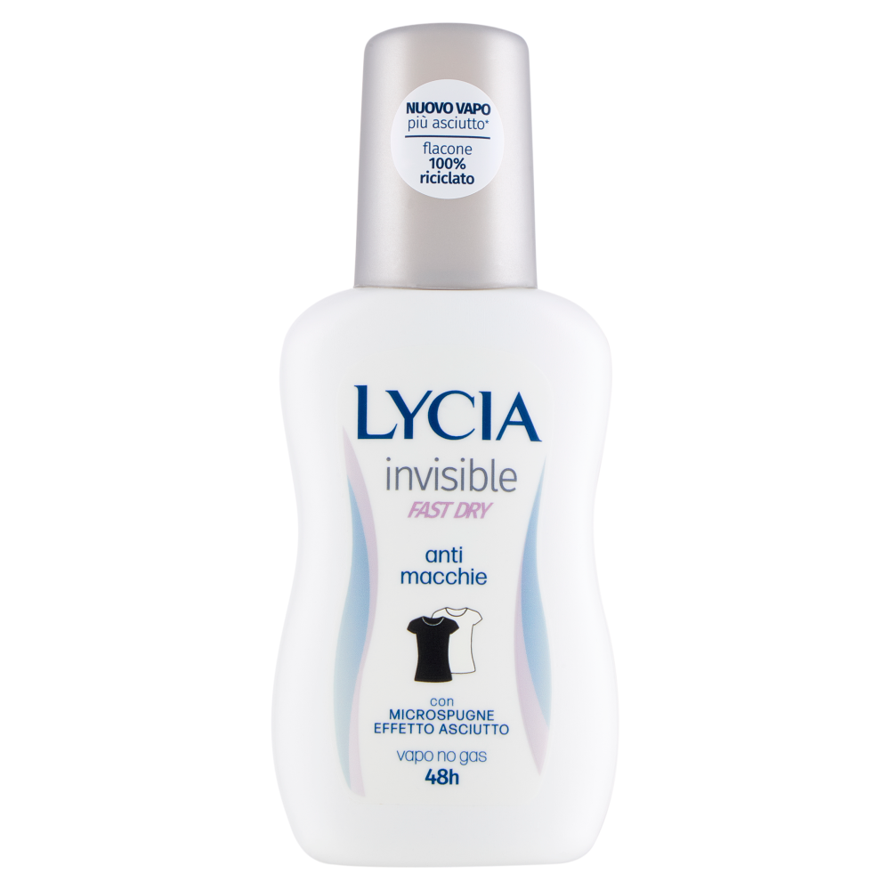 Lycia invisible Fast Dry vapo no gas 48h 75 ml