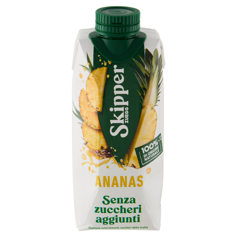 Zuegg Skipper Ananas Senza zuccheri aggiunti 330 ml
