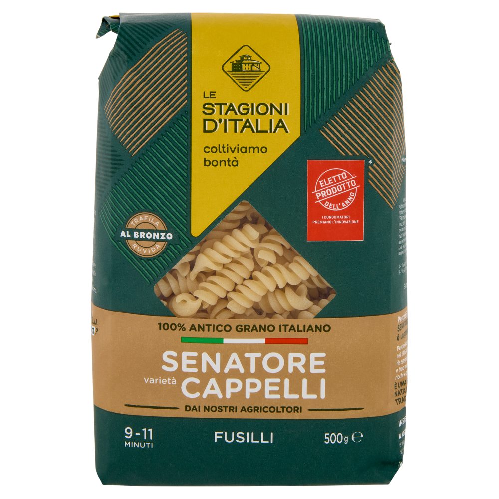 Le Stagioni d'Italia Senatore varietà Cappelli Fusilli 500 g