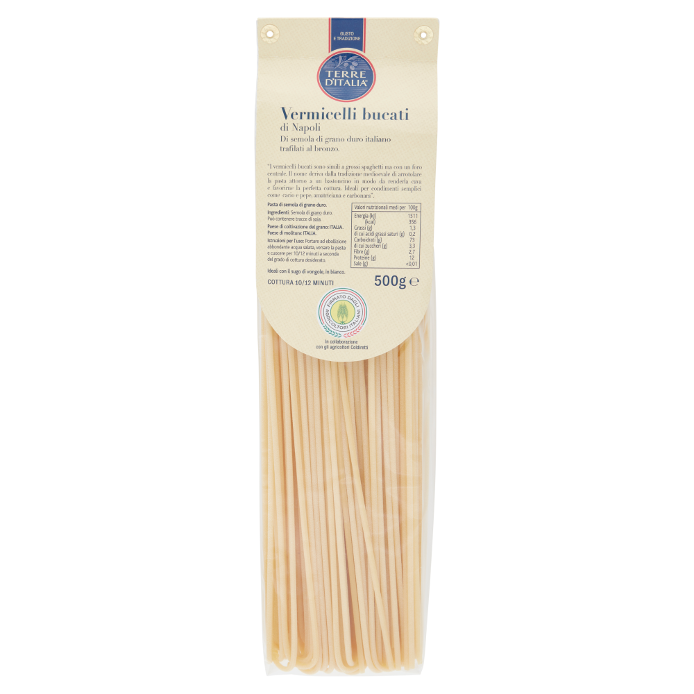 Terre d'Italia Vermicelli bucati di Napoli 500 g
