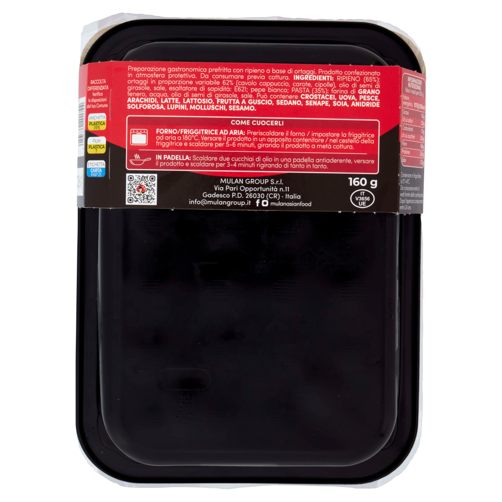 Mulan Mini Involtini veggie 160 g