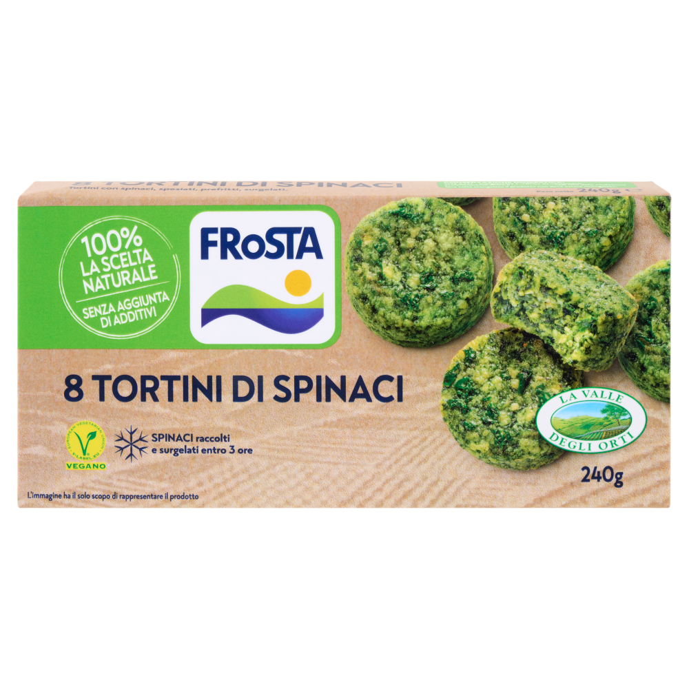 FRoSTA 8 Tortini di Spinaci 240 g