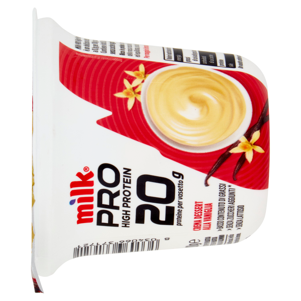Milk Pro High Protein 20g Crema Dessert alla Vaniglia 200 g