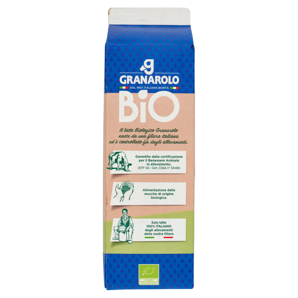 Granarolo Bio Latte Biologico Parzialmente Scremato 1 L