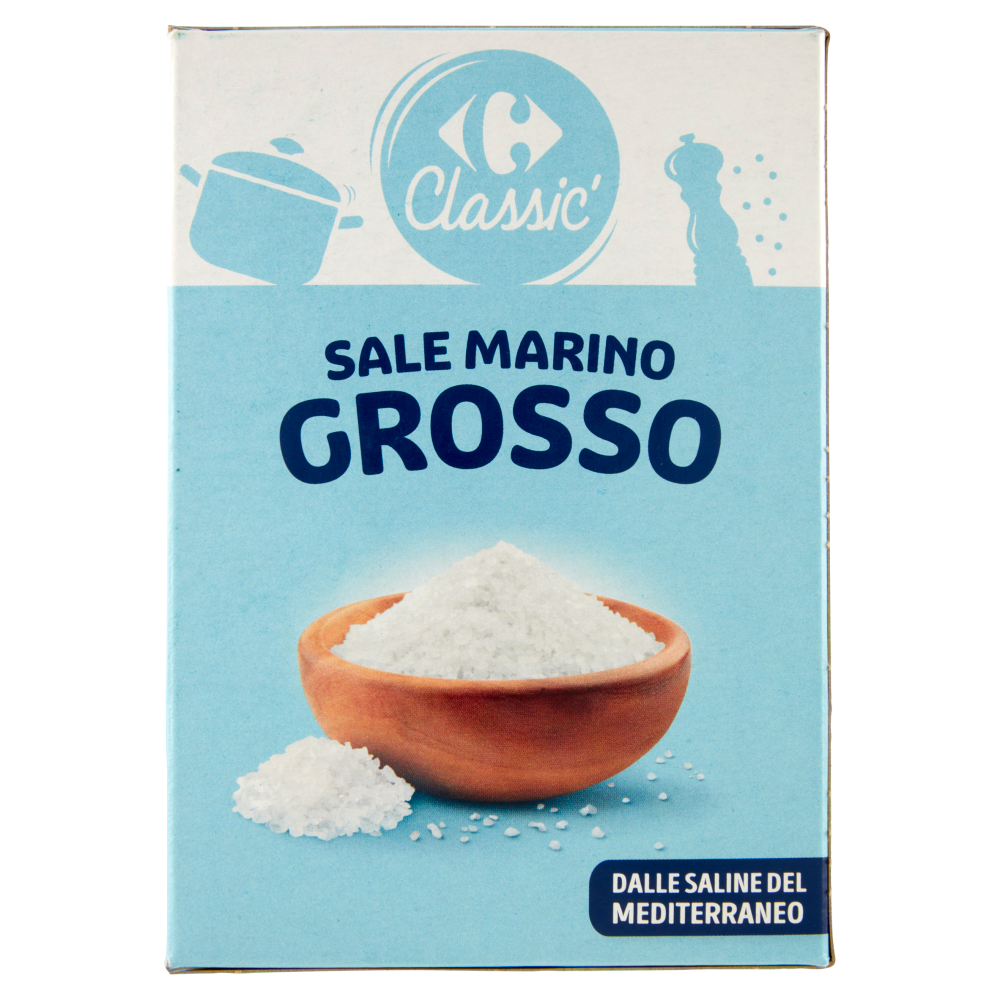 Carrefour Classic Sale Marino Grosso 1 kg