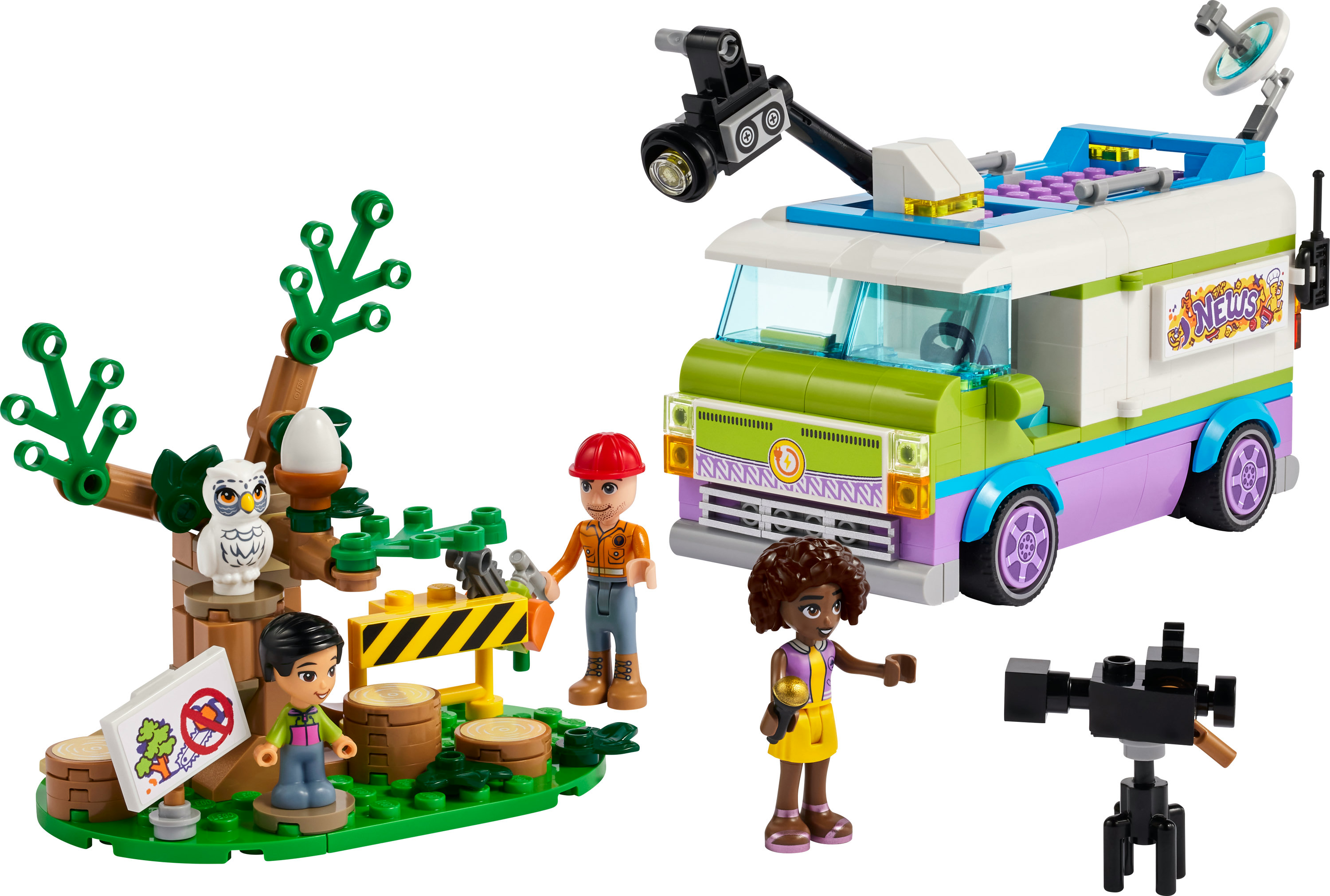 LEGO Friends Furgone della troupe televisiva