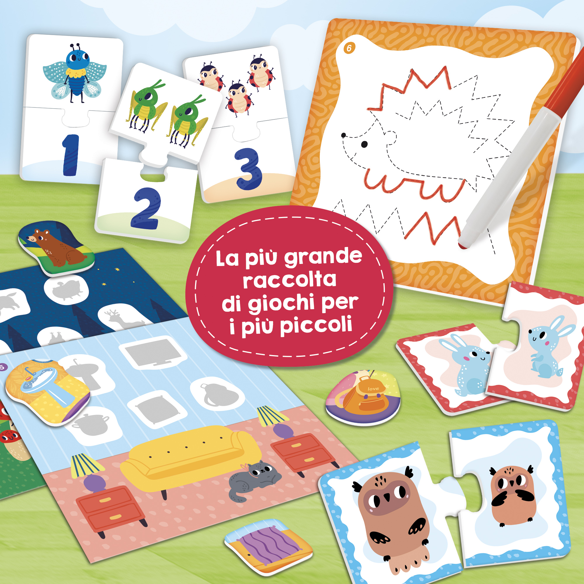 Lisciani Carotina Baby Gioco da tavolo Educativo