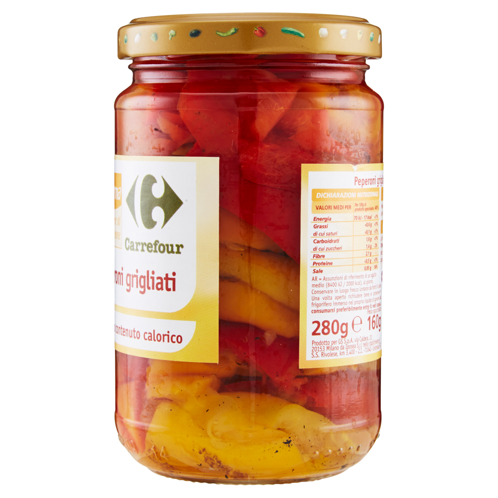 Carrefour inForma Peperoni grigliati 280 g