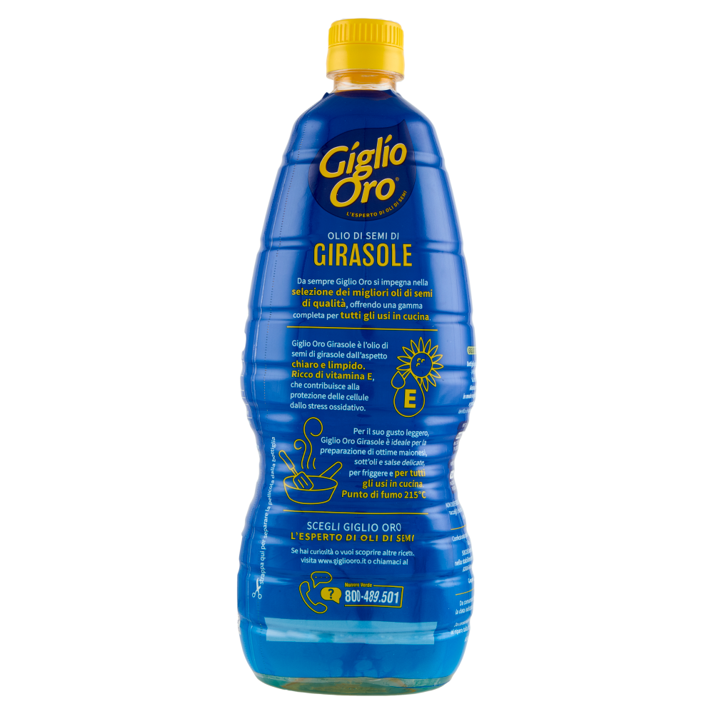 Gigli Oro Olio di Semi di Girasole 1 L