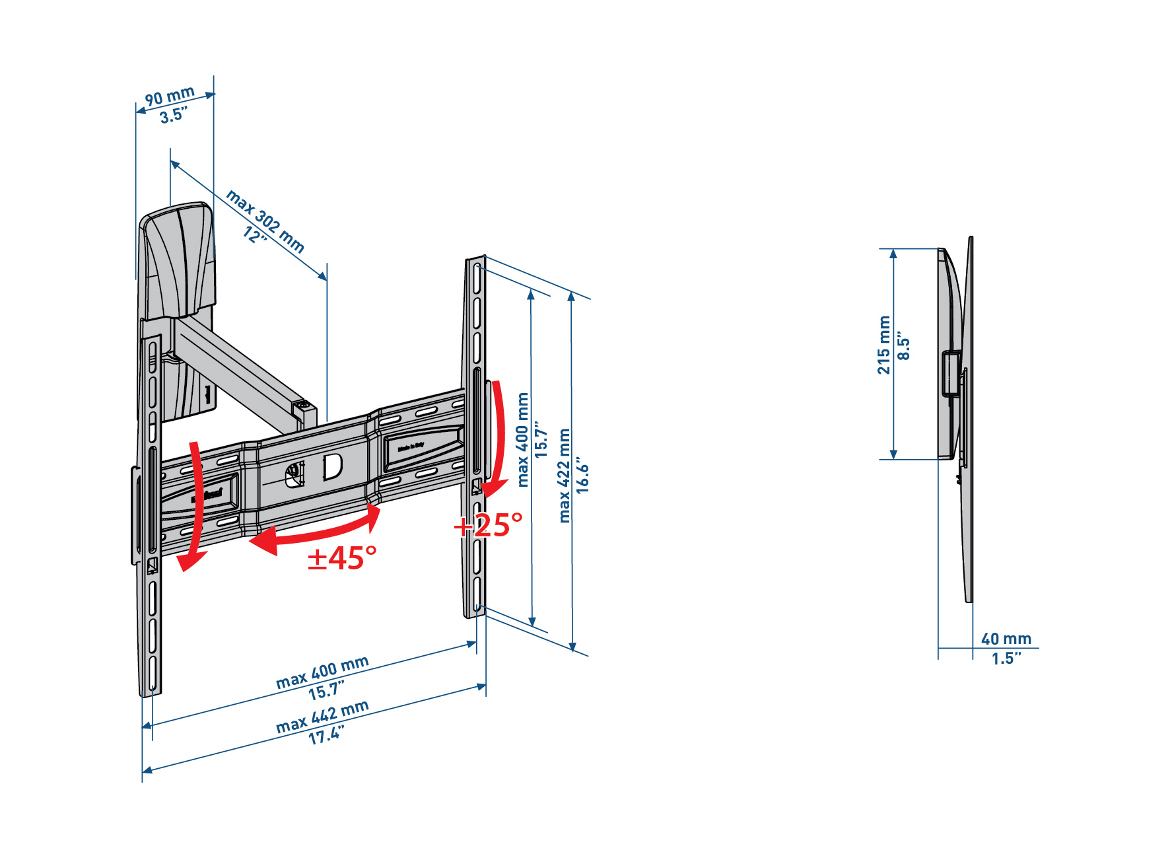 Meliconi SLIMSTYLE 400SR