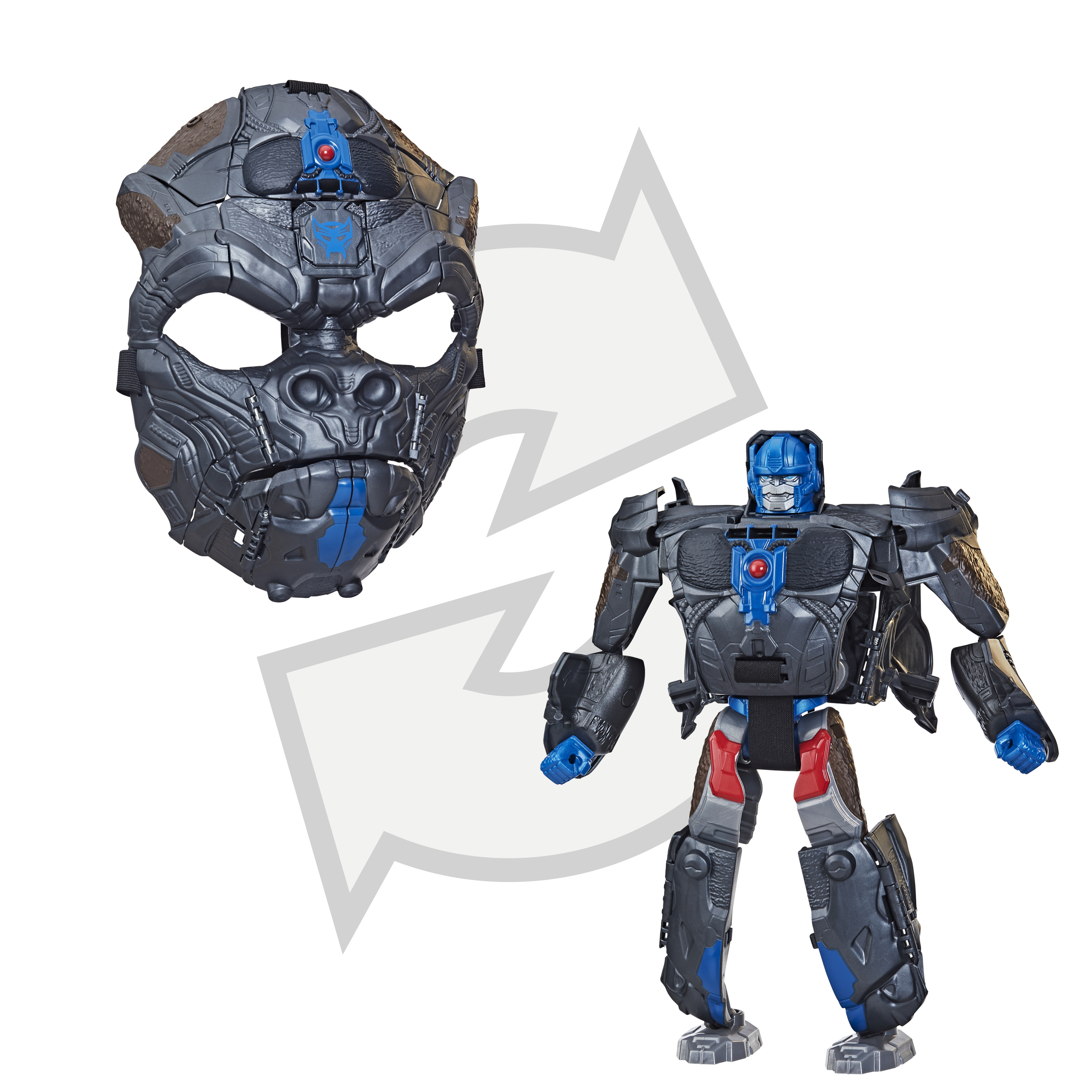 Transformers : Il Risveglio, maschera 2 in 1 di Optimus Primal