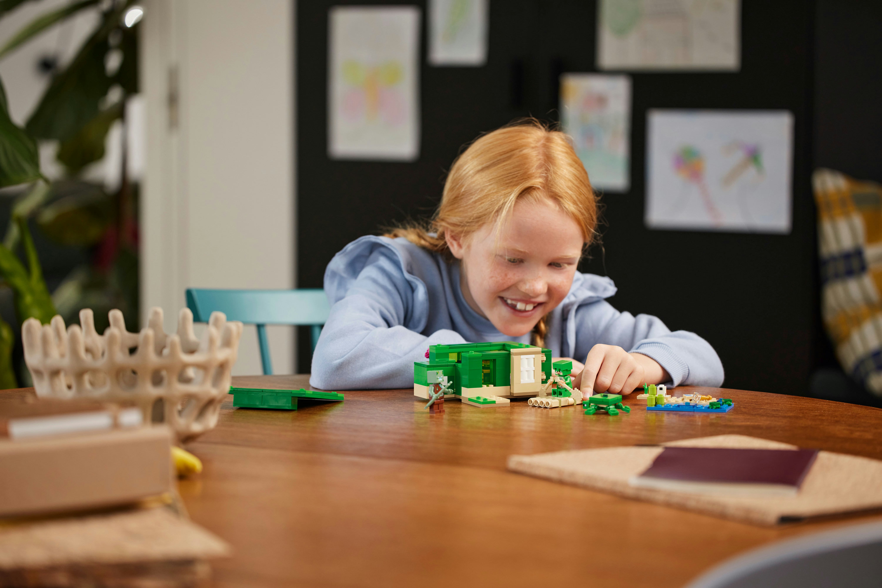LEGO Minecraft Beach House della tartaruga