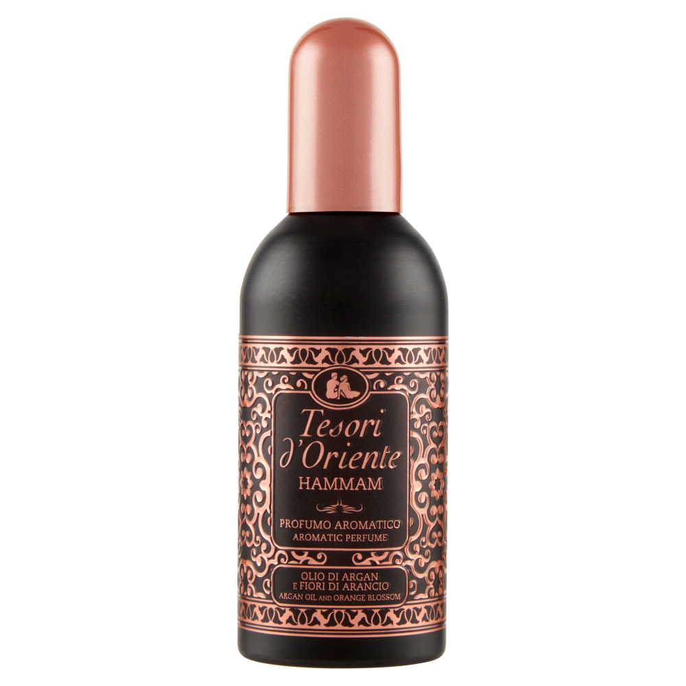 Tesori d'Oriente Hammam Profumo Aromatico Olio di Argan e Fiori di Arancio 100 ml