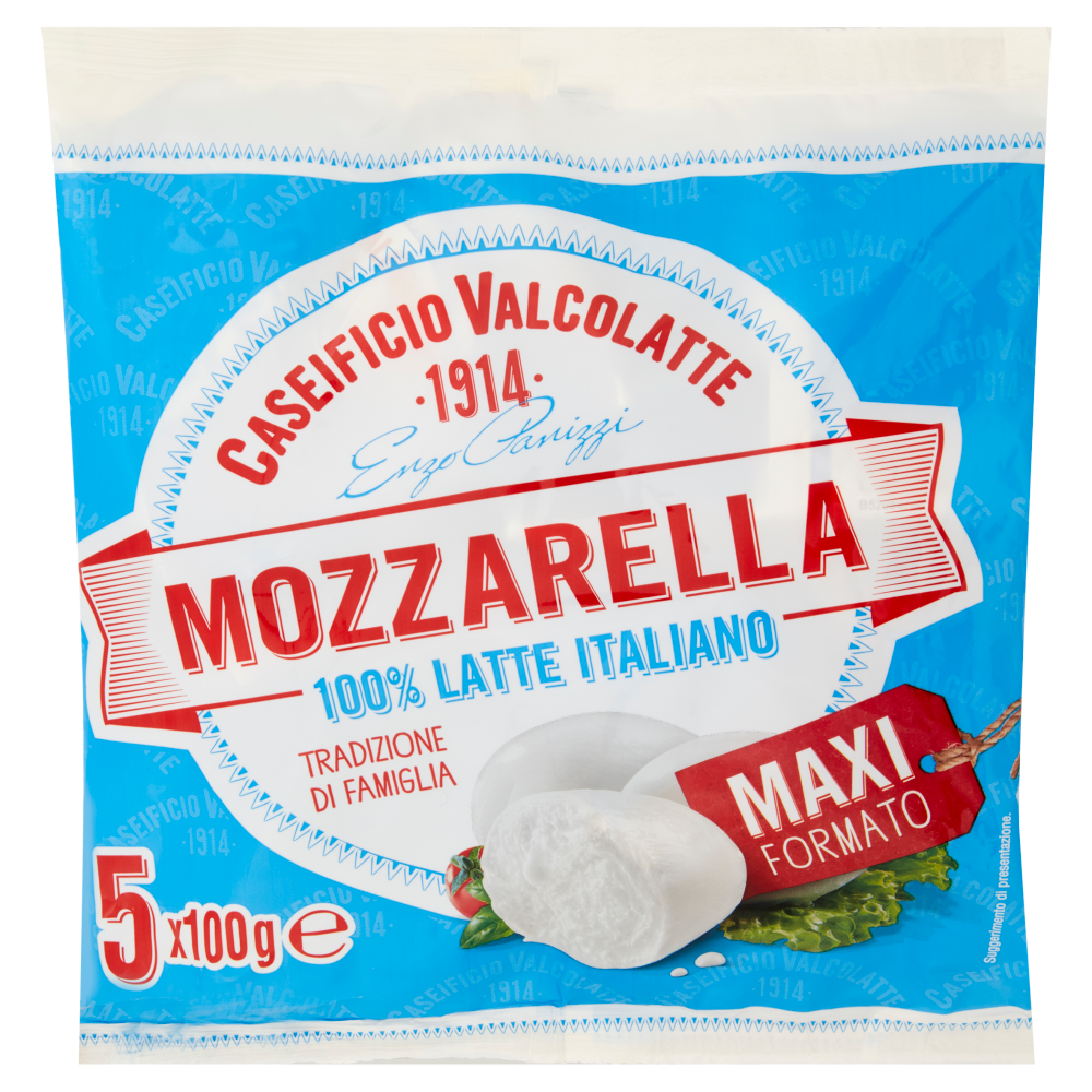 Caseificio Valcolatte Mozzarella 5 x 100 g