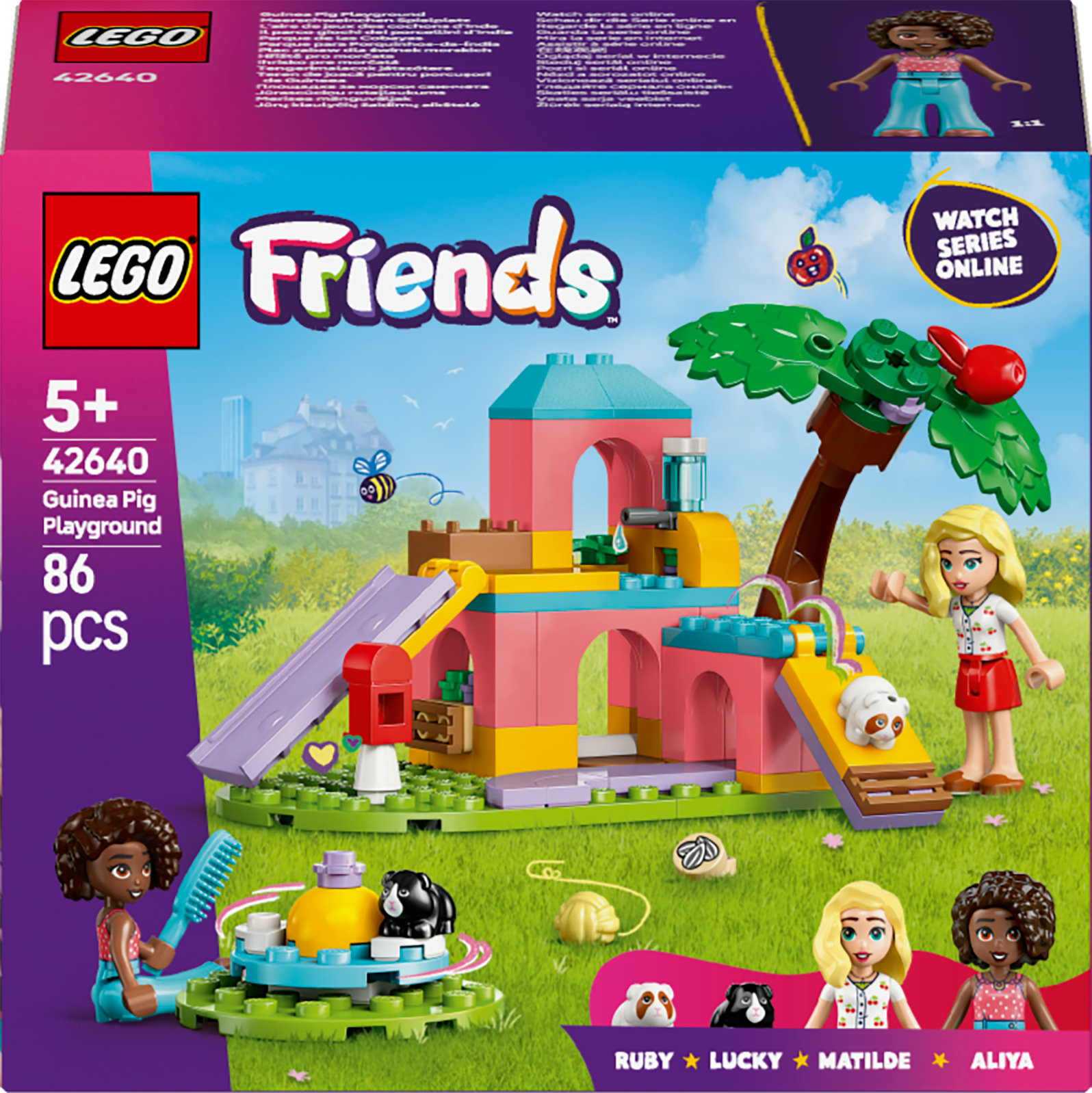 LEGO Friends Il parco giochi dei porcellini d&rsquo;India