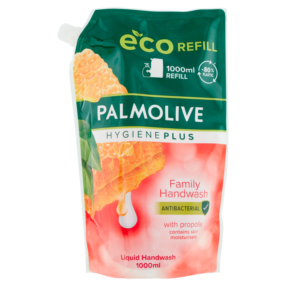 Palmolive sapone liquido mani ricarica Hygiene Plus antibatterico 1L