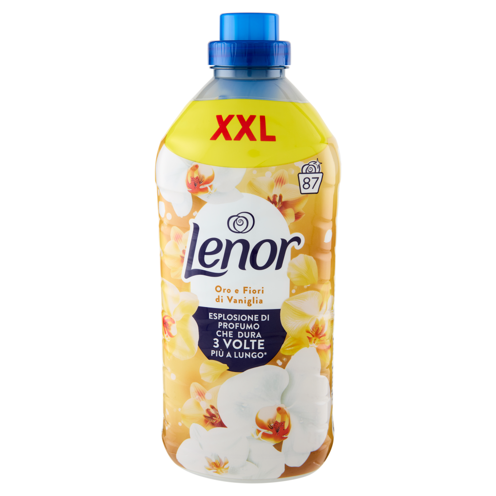 Lenor Ammorbidente Oro e Fiori di Vaniglia, 87 Lavaggi 1,827 L