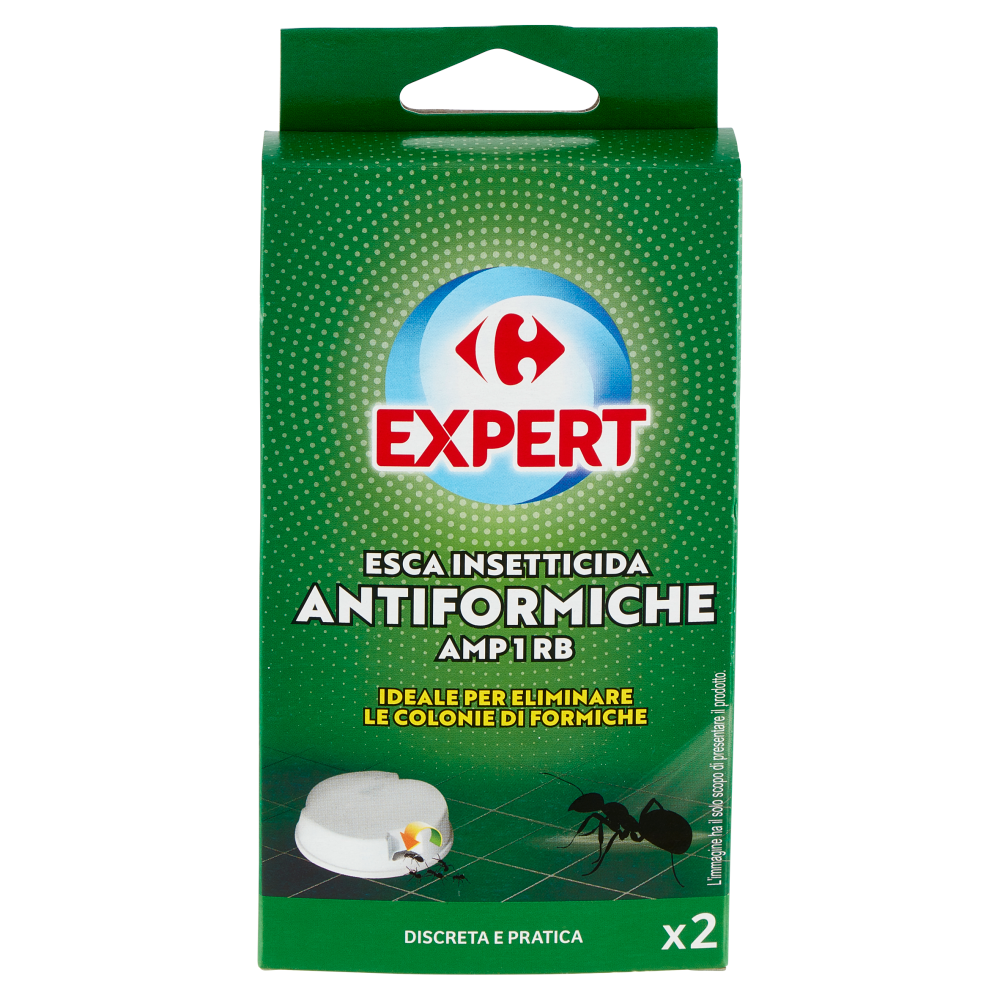 Carrefour Expert Esca Insetticida Antiformiche AMP 1 RB 2 pz 4 g