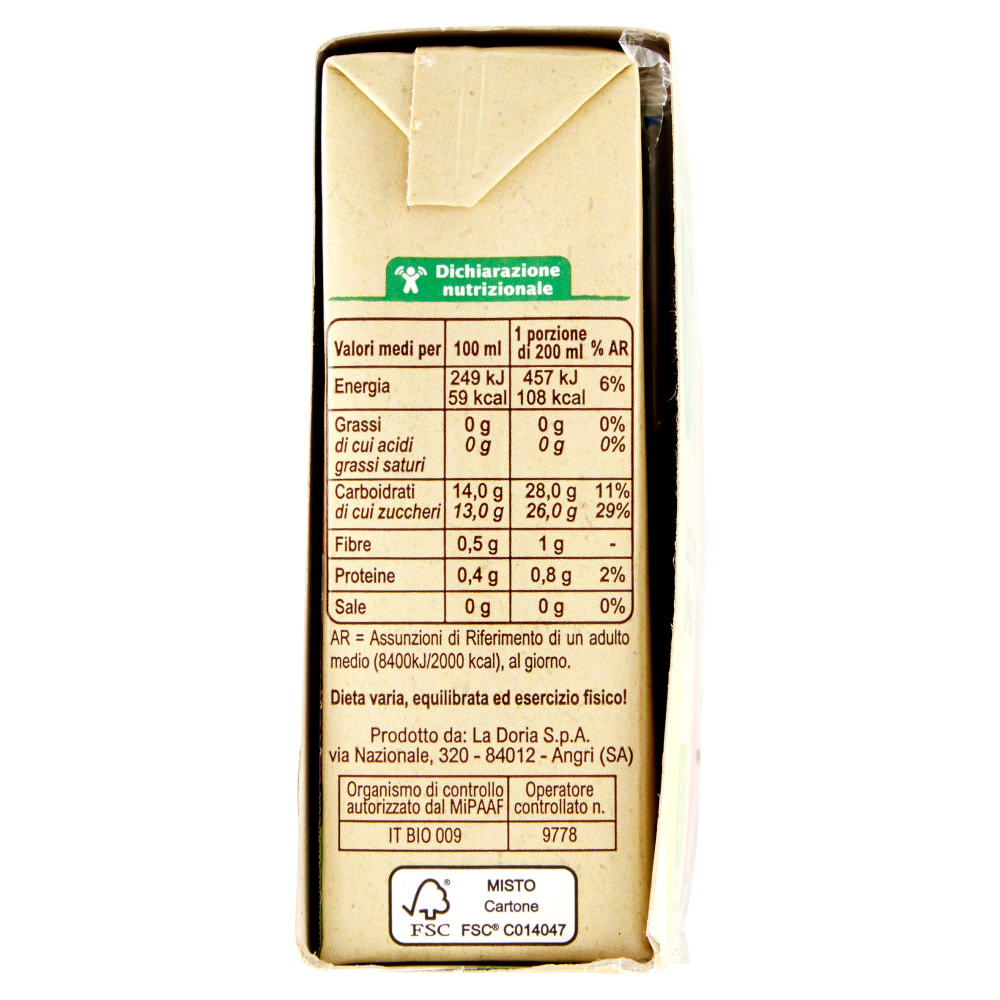 Carrefour Bio Succo e Polpa di Pesca 3 x 200 ml