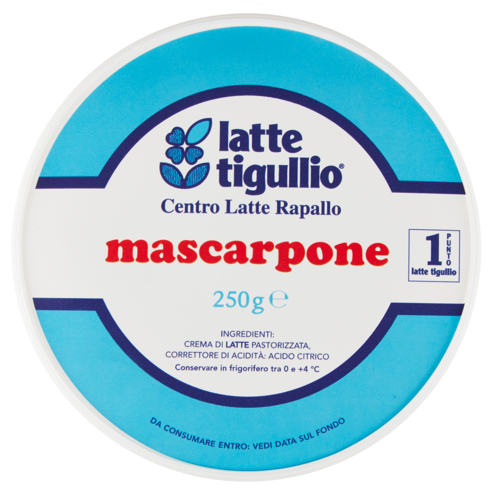 latte tigullio mascarpone 250 g