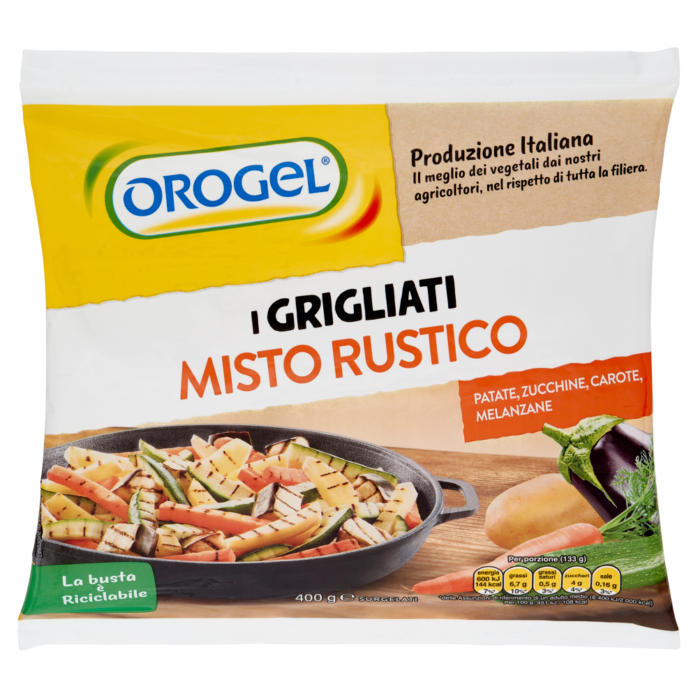 Orogel i Grigliati Misto Rustico Surgelati 400 g