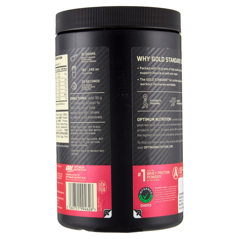 Optimum Nutrition Gold Standard 100% Whey Vanilla Ice Cream 300 g