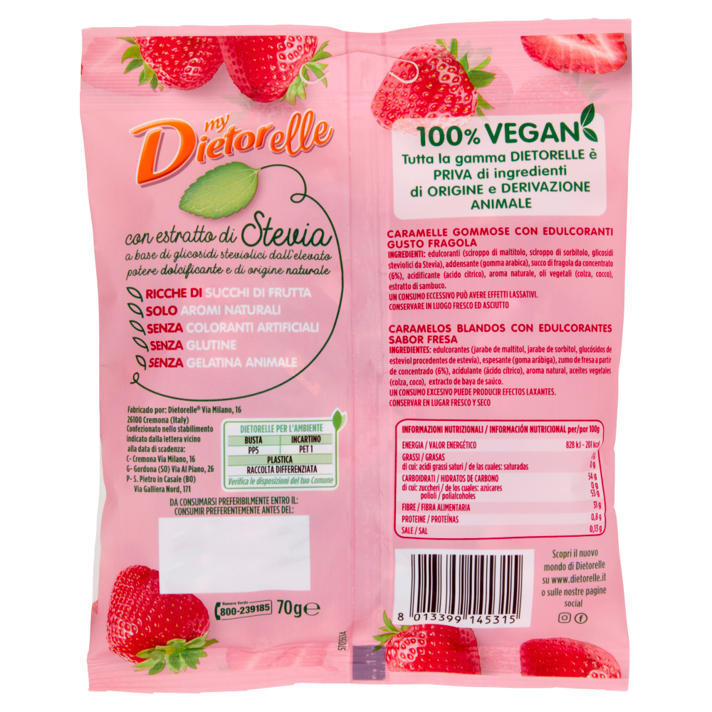 my Dietorelle Gommose Fragola 70 g