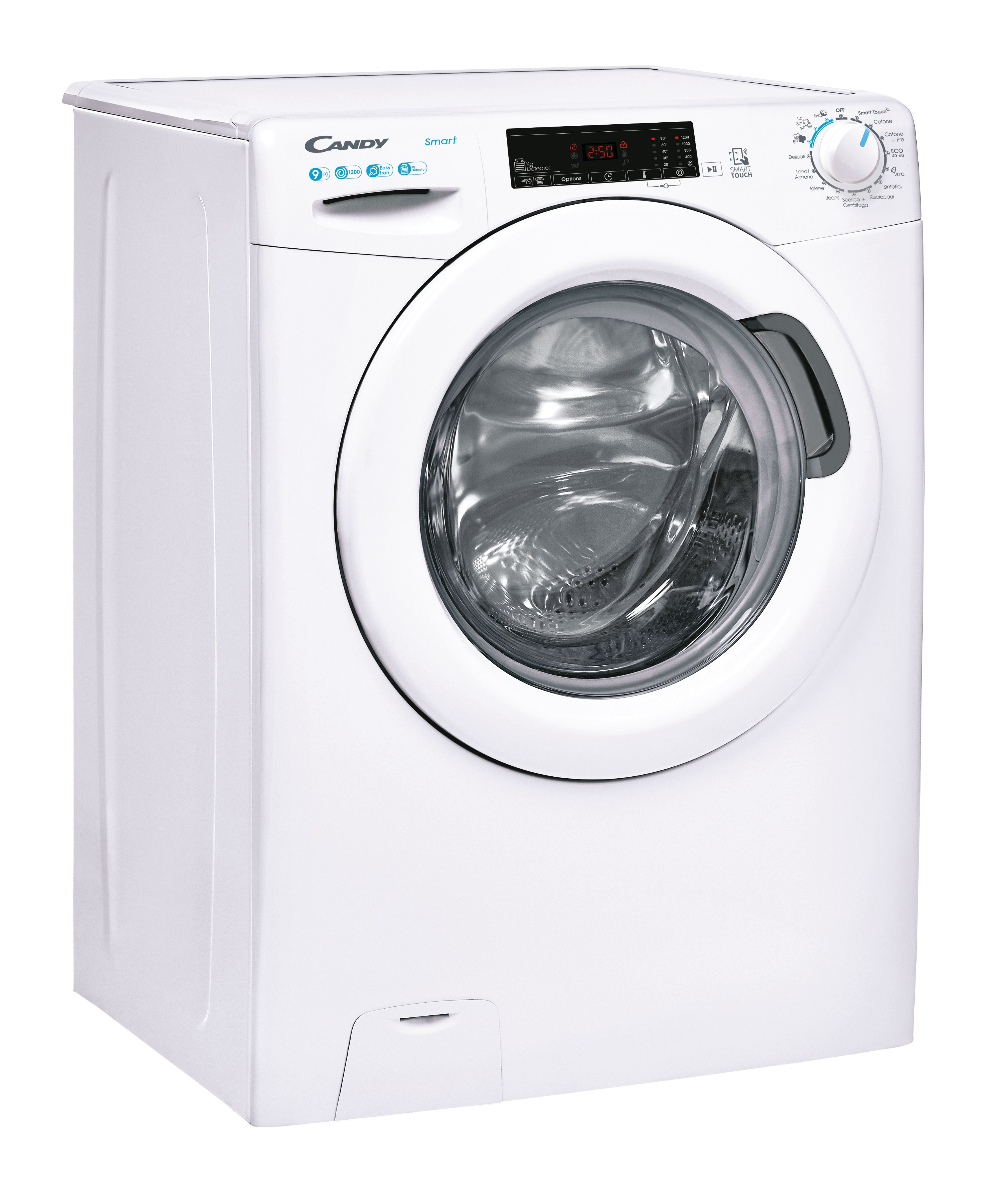 Candy Smart CSS129TE-11 lavatrice Caricamento frontale 9 kg 1151 Giri/min Bianco