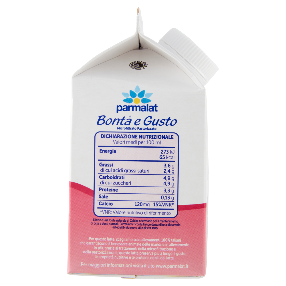 parmalat Bont&agrave; e Gusto Latte Intero 500 ml