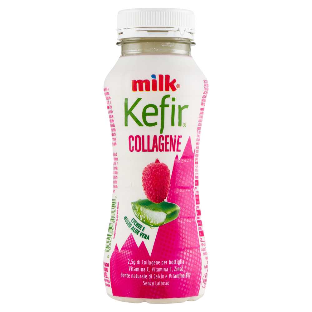 Milk Kefir Collagene Lychee e Gusto Aloe Vera 200 g