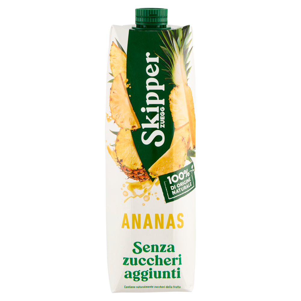 Zuegg Skipper Ananas Senza zuccheri aggiunti 1000 ml