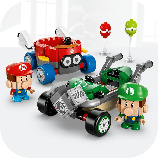 LEGO Super Mario Mario Kart™: Baby Mario vs Baby Luigi