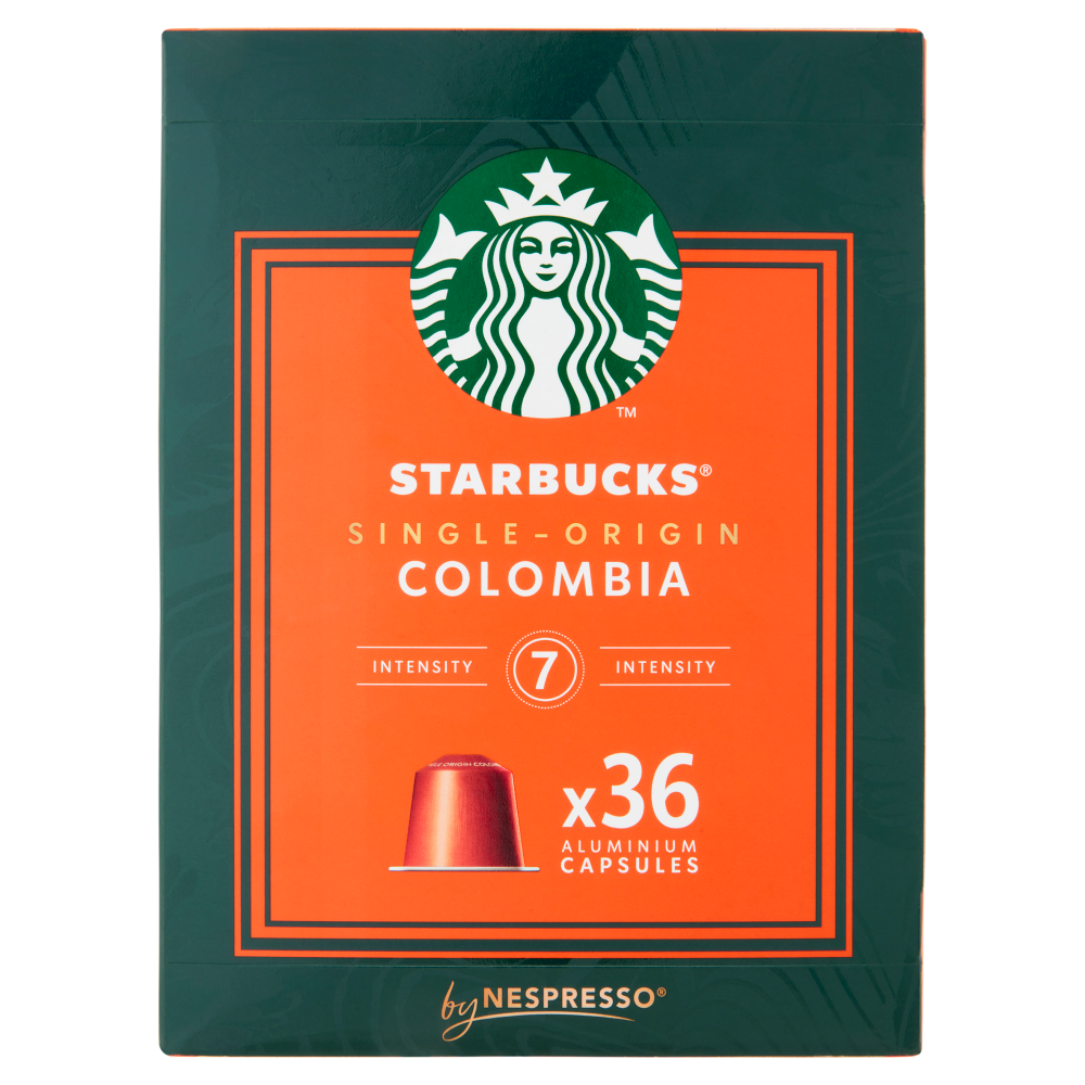 STARBUCKS Single Origin Colombia by Nespresso Caffè Espresso 36 capsule 202 g