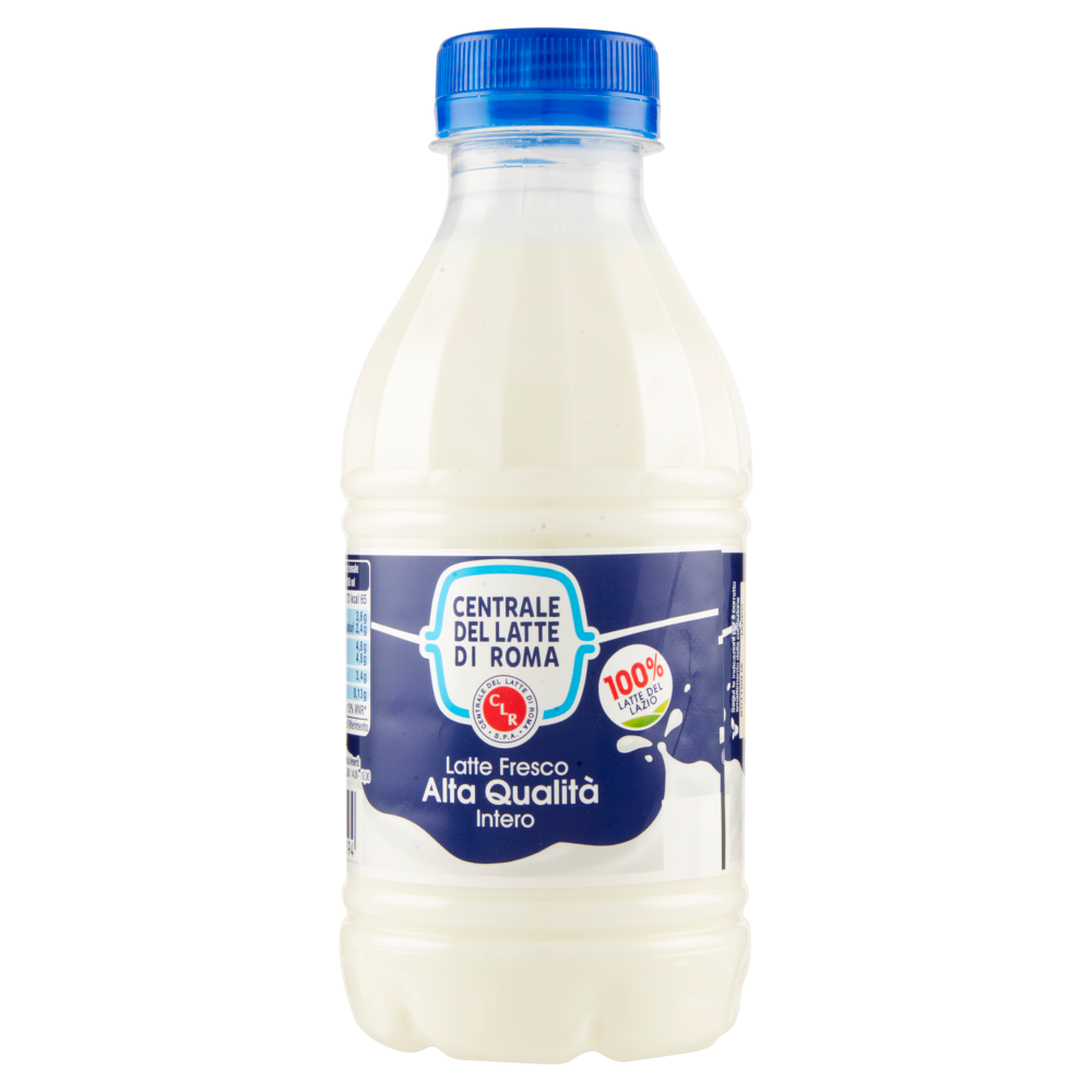 Centrale del Latte di Roma Latte Fresco Alta Qualit&agrave; Intero 500 ml