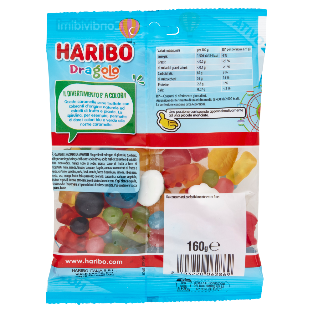 Haribo Dragolo 160 g