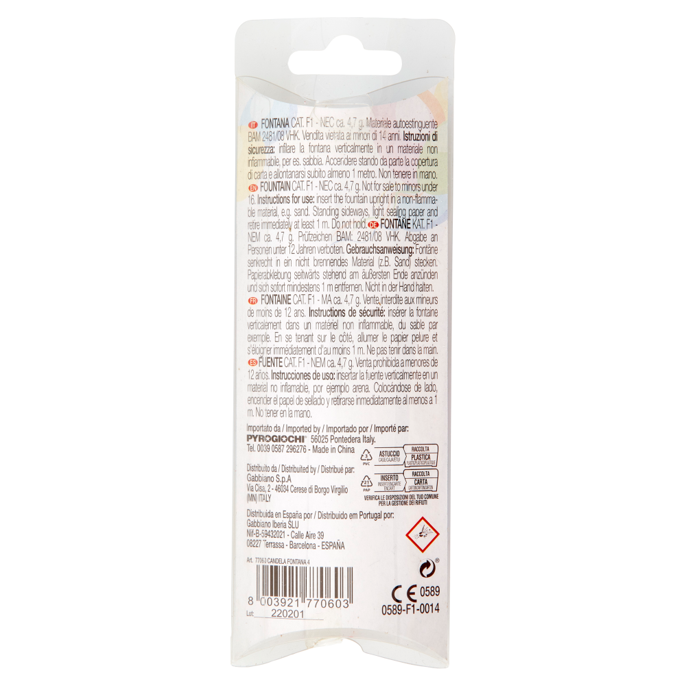 Smart PerLa Festa Candela Fontana 4 