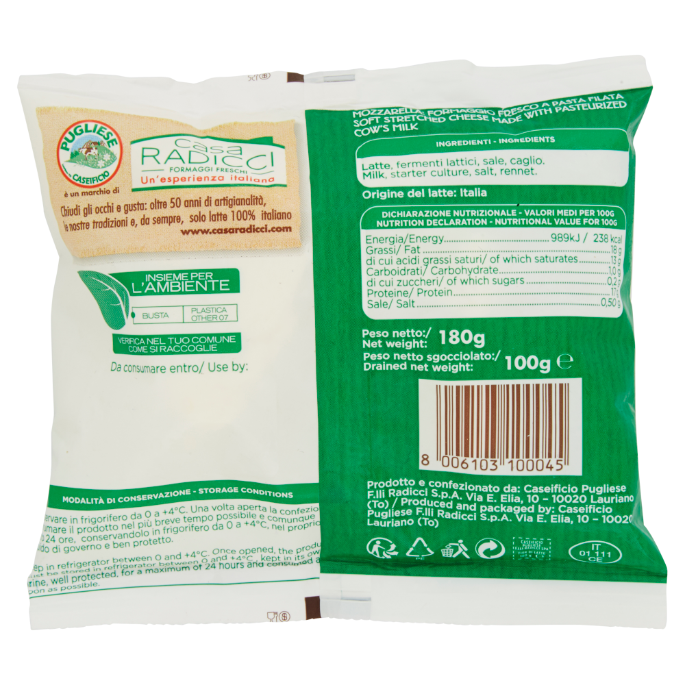 Caseificio Pugliese Fior di Latte 100 g