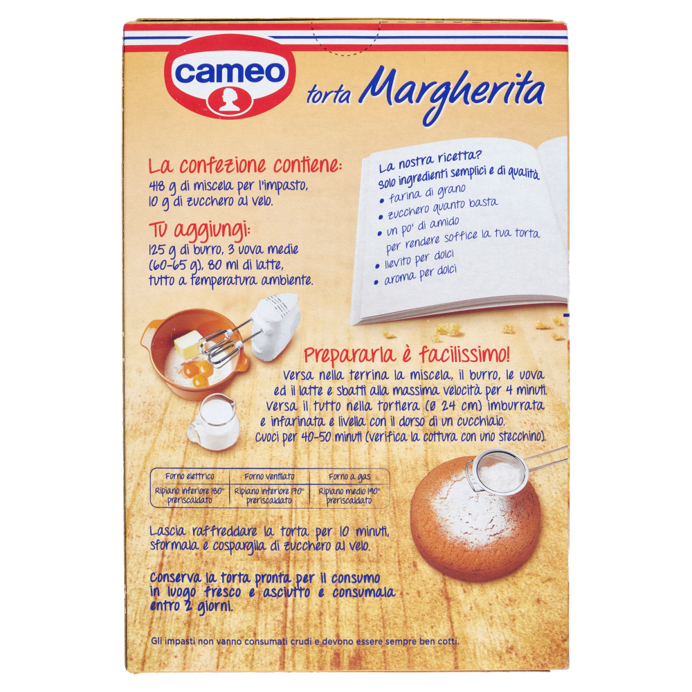 cameo torta Margherita 428 g
