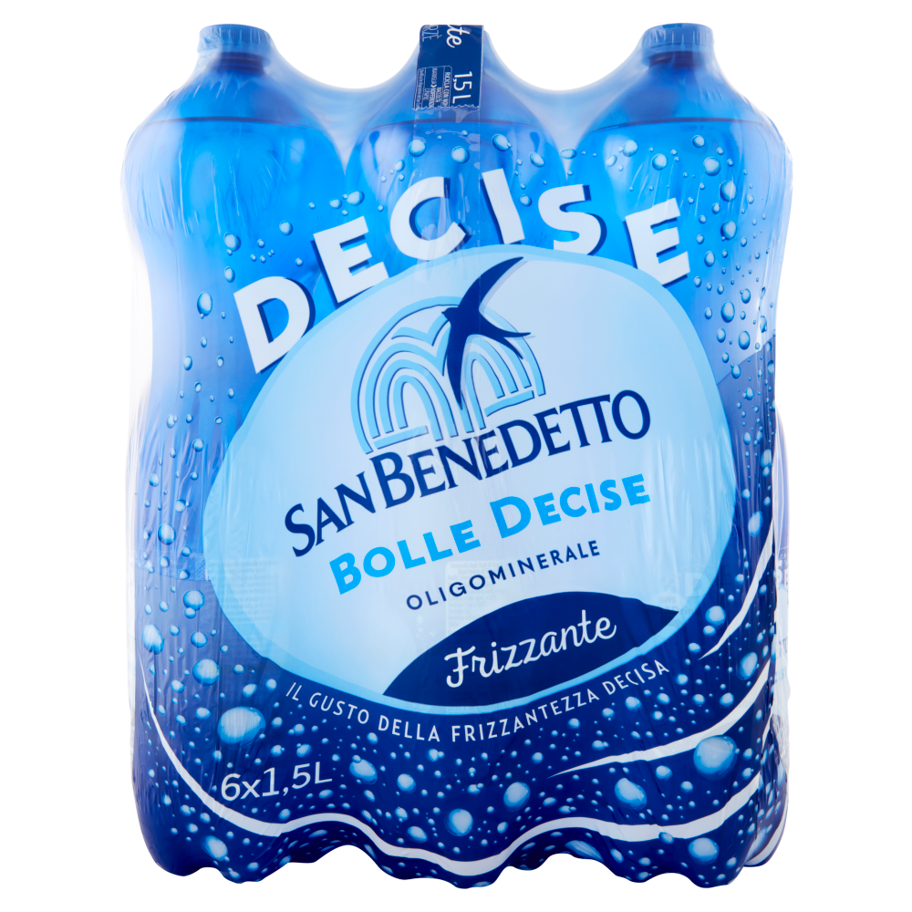 San Benedetto Oligominerale Benedicta Frizzante 6 x 1,5 L