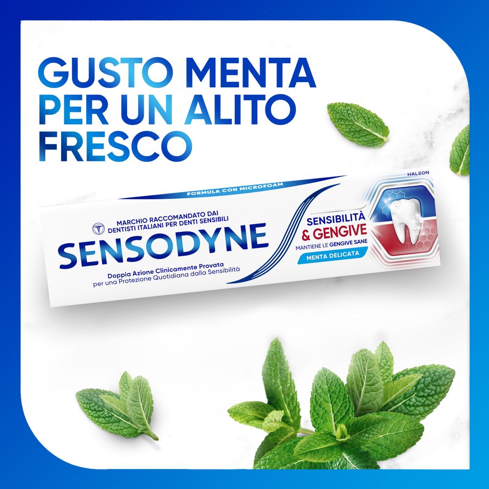 Sensodyne Sensibilità e Gengive, Dentifricio Denti e Gengive Sane, 75ml