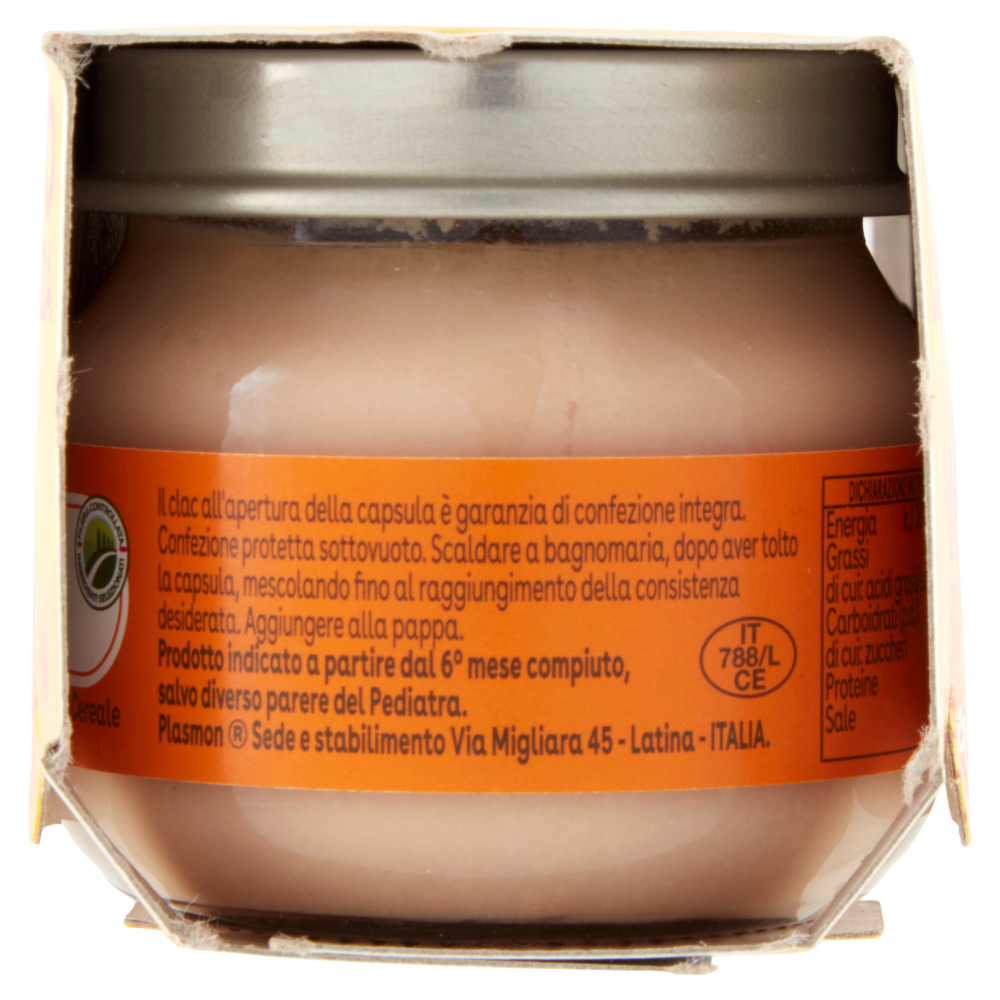 Plasmon Omogeneizzato Manzo con cereale 3 x 80 g